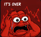 Red Cope declaring that it is over.