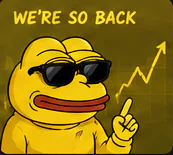 Yellow Cope declaring that markets are back.